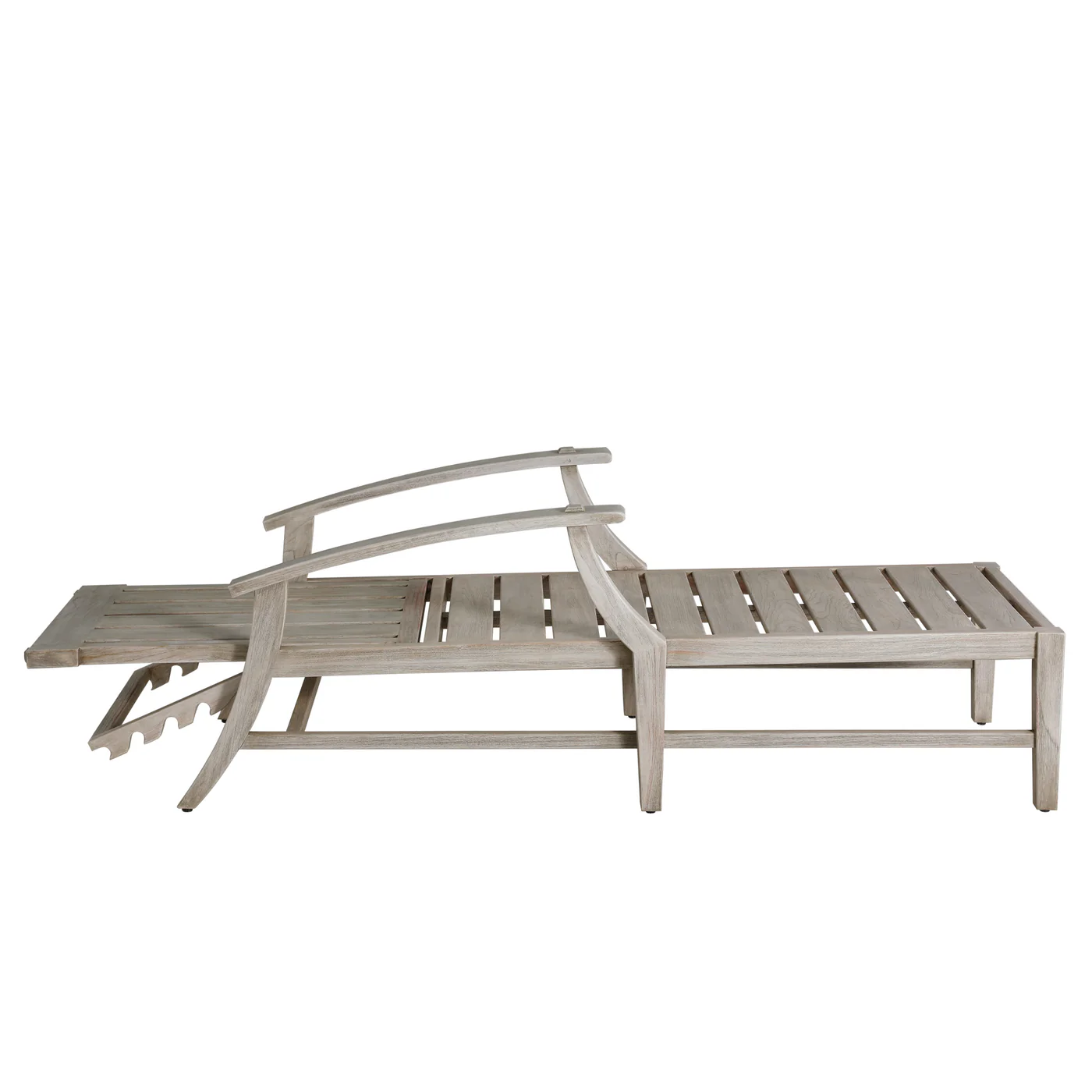 Summer Classics Croquet Teak Outdoor Chaise Lounge available through Urban Country